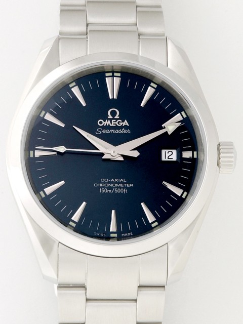オメガスーパーコピー OMEGA シーマスター 2503.80 コーアクシャル アクアテラ ブルー