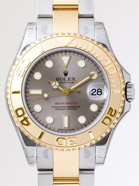 ロレックススーパーコピー ROLEX ヨットマスター 168623 ボーイズ グレー