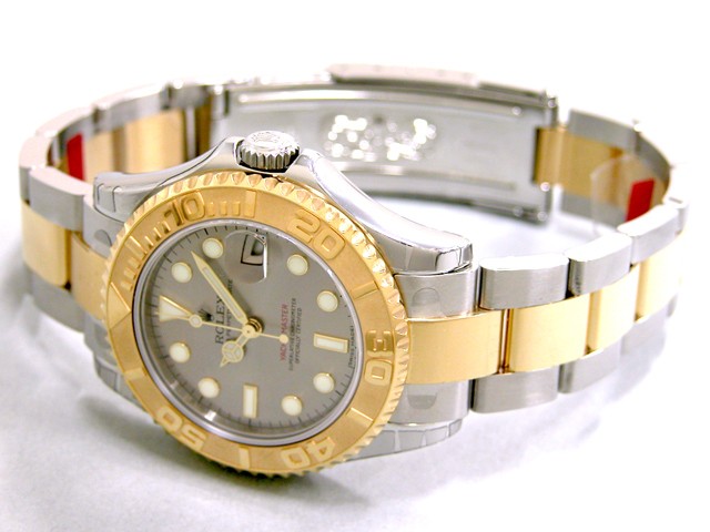 ロレックススーパーコピー ROLEX ヨットマスター 168623 ボーイズ グレー
