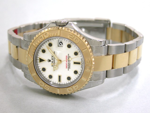 ロレックススーパーコピー ROLEX ヨットマスター 168623 ボーイズ ホワイト