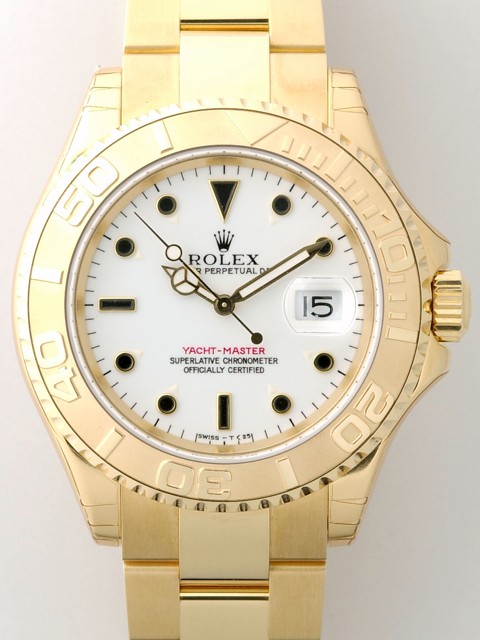 ロレックススーパーコピー ROLEX ヨットマスター 16628 ホワイト 自動巻 メンズ