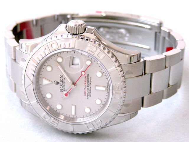 ロレックススーパーコピー ROLEX ヨットマスター 16622 ロレジュウム メンズ シルバー