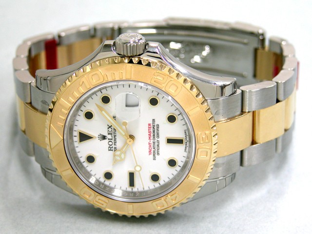 ロレックススーパーコピー ROLEX ヨットマスター 16623 ホワイト 自動巻
