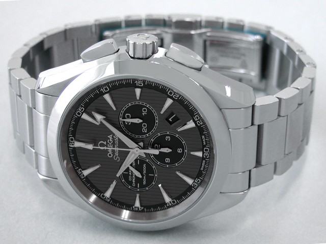 オメガスーパーコピー OMEGA シーマスター 231.10.44.50.06.001 コーアクシャル アクアテラ クロノメーター グレー/ブラック