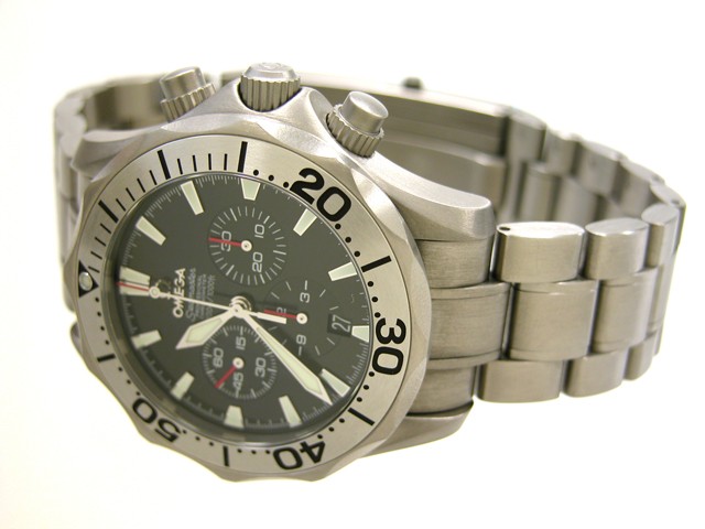 オメガスーパーコピー OMEGA シーマスター 2293.52 プロフェッショナル クロノ チタン ブラック