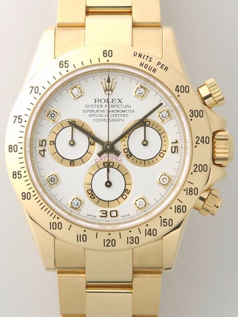 ロレックススーパーコピー ROLEX デイトナ 116528G01 ホワイト 自動巻 メンズ