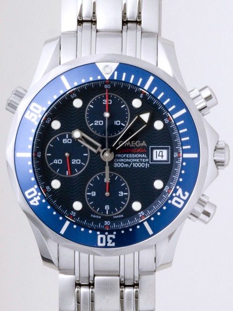 オメガスーパーコピー OMEGA シーマスター 2225.80 クロノグラフ ブルー 自動巻