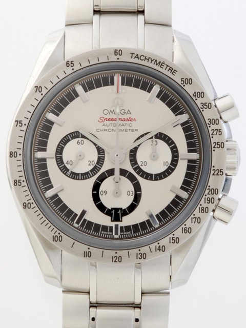 オメガスーパーコピー スピードマスター 3506.31 ザ・レジェンド・オブ・コレクション 2005年シューマッハ限定 ホワイト
