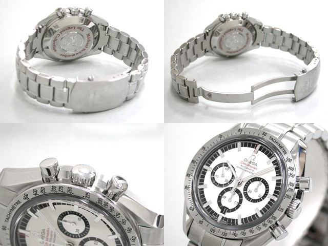 オメガスーパーコピー スピードマスター 3506.31 ザ・レジェンド・オブ・コレクション 2005年シューマッハ限定 ホワイト