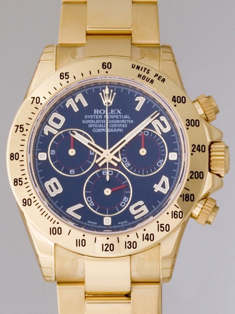 ロレックススーパーコピー ROLEX デイトナ 116528 ネイビーアラビア