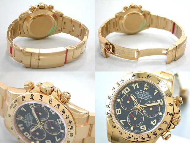 ロレックススーパーコピー ROLEX デイトナ 116528 ネイビーアラビア