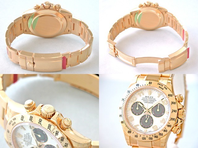 ロレックスコピー ROLEX デイトナ 11652801 ホワイト/ブラック 自動巻