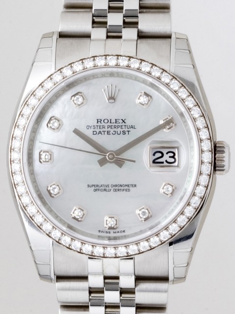 ロレックススーパーコピー ROLEX パーペチュアル デイトジャスト メンズ 116244NG ジュビリーブレス ホワイトシェル