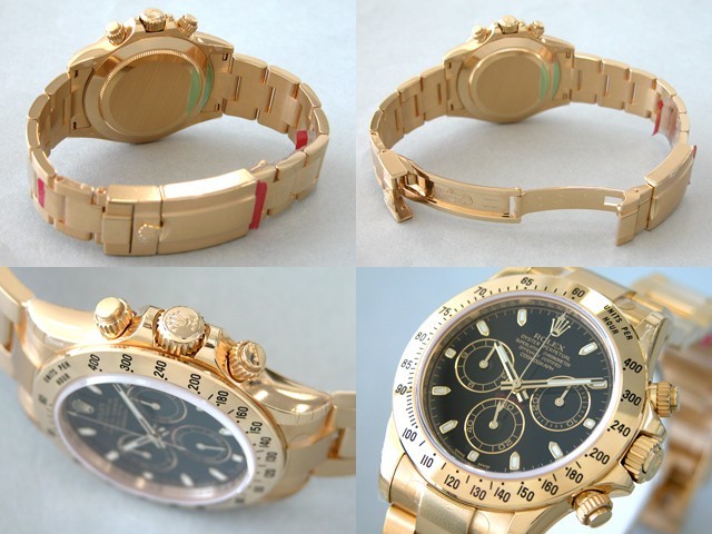 ロレックススーパーコピー ROLEX デイトナ 116528 ブラック メンズ
