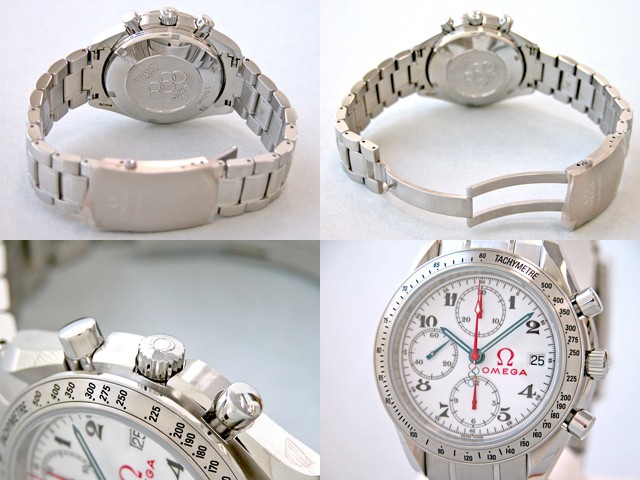 オメガスーパーコピー スピードマスター 323.10.40.40.04.001 オリンピックエディション ホワイト