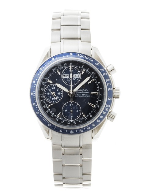 オメガスーパーコピー スピードマスター 3222.80 トリプルカレンダー ブルー 自動巻