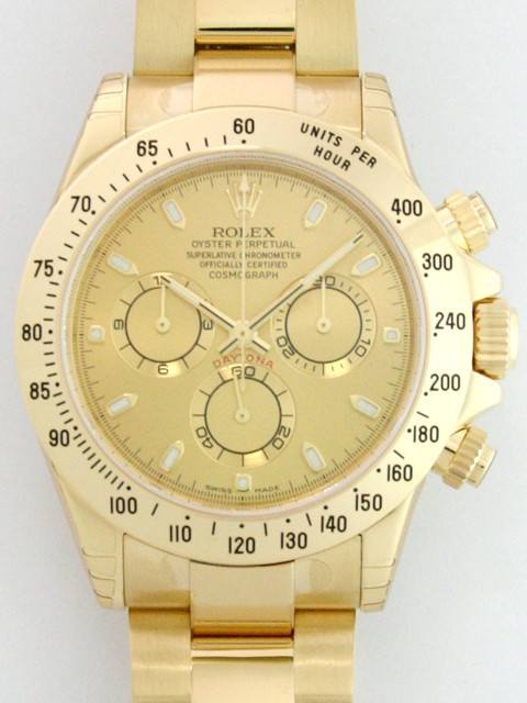 ロレックススーパーコピー ROLEX デイトナ 116528 シャンパンゴールド