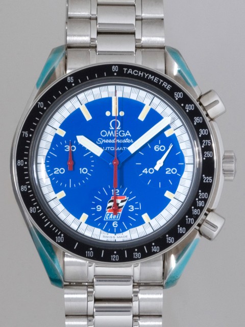 オメガスーパーコピー スピードマスター 3510.81 ミハエル・シューマッハ ブルー