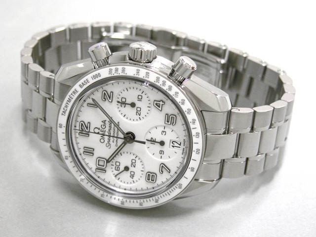 オメガスーパーコピー スピードマスター 324.30.38.40.04.001 ホワイト レディース 自動巻