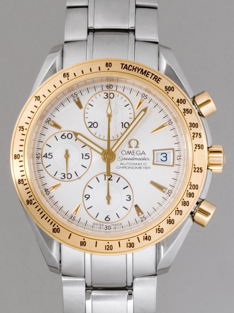 オメガスーパーコピー スピードマスター 323.21.40.40.02.001 シルバー YG/SS 自動巻