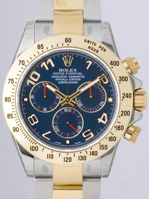 ロレックススーパーコピー ROLEX デイトナ 116523 ネイビーアラビア メンズ