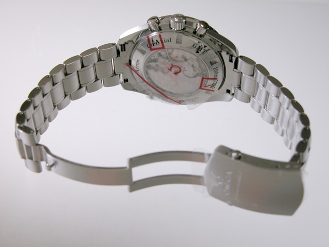 オメガスーパーコピー スピードマスター 3581.30 ブロードアロー コーアクシャル クロノグラフGMT シルバー