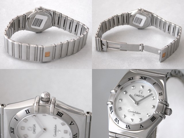 オメガスーパーコピー コンステレーション ミニ マイチョイス 1571.71 ホワイトシェル レディース