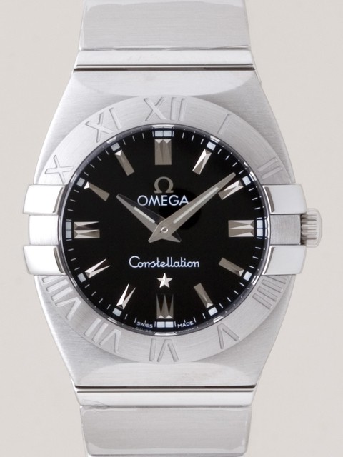 オメガスーパーコピー コンステレーション 1581.51 ダブル イーグル ブラック レディース