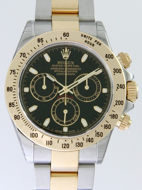 ロレックススーパーコピー ROLEX デイトナ 116523 ブラック 自動巻 メンズ
