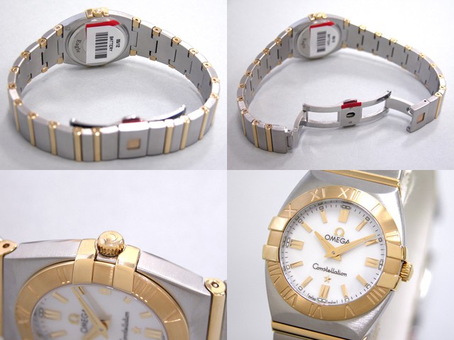 オメガスーパーコピー コンステレーション 1381.70 ダブル イーグル ホワイトシェル