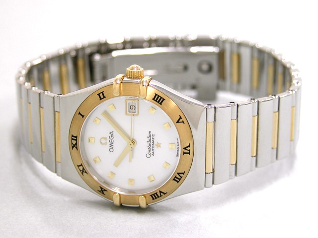 オメガスーパーコピー コンステレーション 1391.71 マイチョイス ホワイトシェル レディース