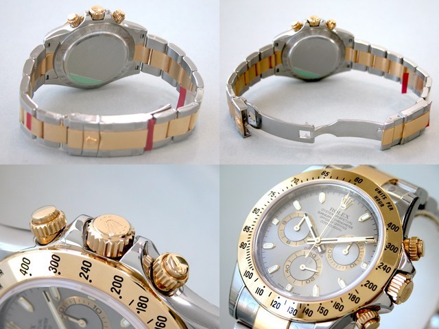 ロレックススーパーコピー ROLEX デイトナ 116523 グレー メンズ 自動巻