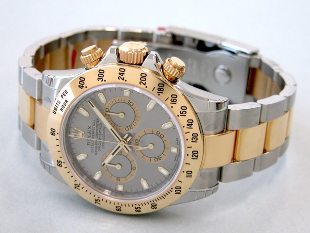 ロレックススーパーコピー ROLEX デイトナ 116523 グレー メンズ 自動巻