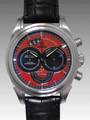 オメガスーパーコピー デビル コーアクシャル クロノスコープ 4851-6131 自動巻き