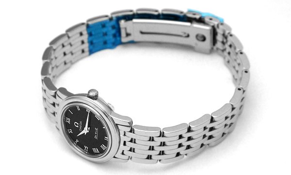 オメガスーパーコピー デビル プレステージ 4570-52 ステンレス レディース ブラック