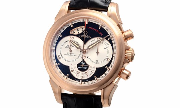 オメガスーパーコピー デビル コーアクシャル クロノスコープ 4656.50.31 ピンクゴールド
