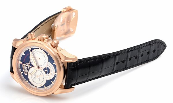 オメガスーパーコピー デビル コーアクシャル クロノスコープ 4656.50.31 ピンクゴールド