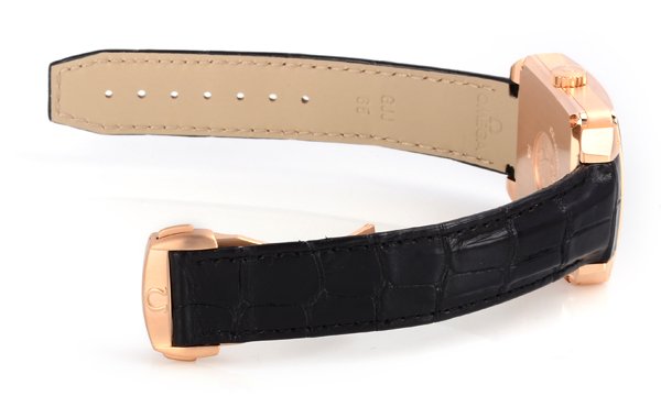 オメガスーパーコピー デビルＸ２ ビッグデイト 7713.50.31 ローズゴールド 自動巻き