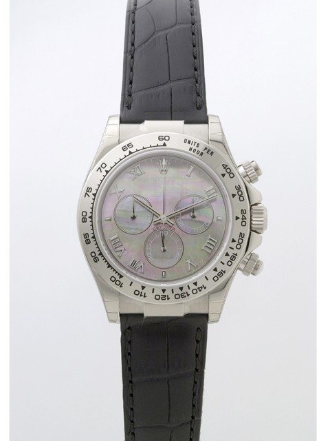 ロレックススーパーコピー ROLEX デイトナ 116519NR 黒皮 ブラックシェル