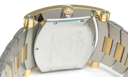 ブルガリスーパーコピー アショーマ AA48C6SGD ステンレス・イエローゴールド シルバー