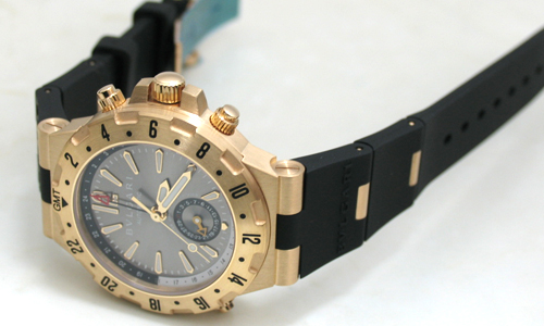 ブルガリスーパーコピー ディアゴノ プロフェッショナル ＧＭＴ GMT40C5GVD イエローゴールド