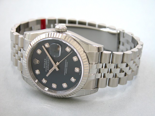 ロレックススーパーコピー ROLEX パーペチュアル デイトジャスト メンズ 116234G ジュビリーブレス ブルー