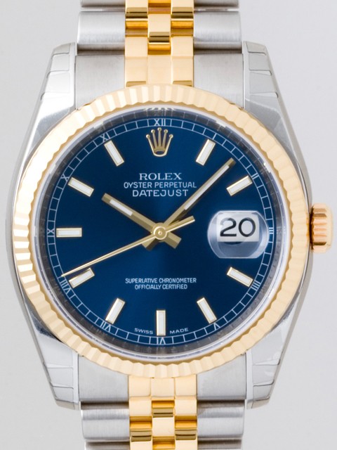 ロレックススーパーコピー ROLEX パーペチュアル デイトジャスト メンズ 116233 ジュビリーブレス ブルーバー
