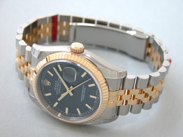 ロレックススーパーコピー ROLEX パーペチュアル デイトジャスト メンズ 116233 ジュビリーブレス ブルーバー
