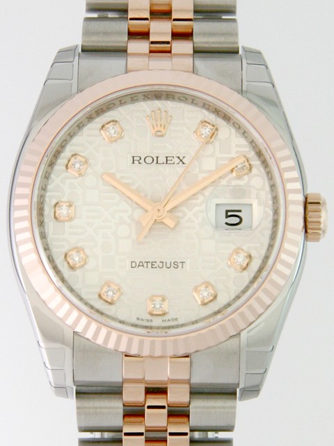 ロレックススーパーコピー ROLEX パーペチュアル デイトジャスト メンズ 116231J ジュビリーブレス シルバーコンピューター