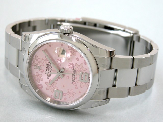 ロレックススーパーコピー ROLEX パーペチュアル デイトジャスト メンズ 116200 ピンクフラワー