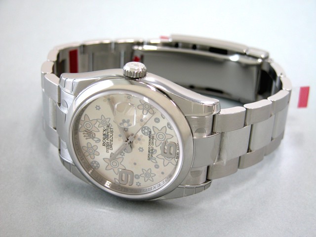 ロレックススーパーコピー ROLEX パーペチュアル デイトジャスト メンズ 116200 シルバーフラワー