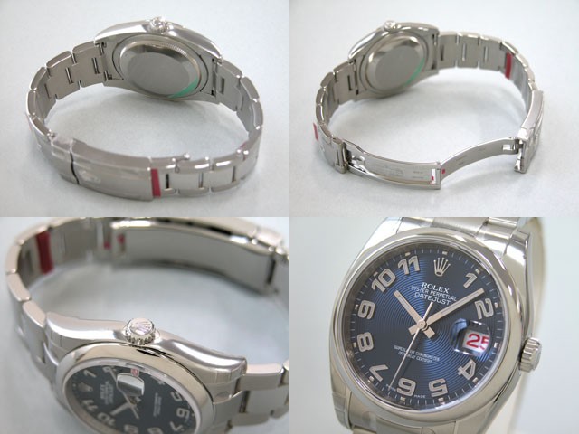 ロレックススーパーコピー ROLEX パーペチュアル デイトジャスト メンズ 116200 ブルーコンセントリックアラビア