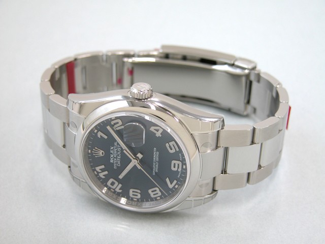 ロレックススーパーコピー ROLEX パーペチュアル デイトジャスト メンズ 116200 ブルーコンセントリックアラビア