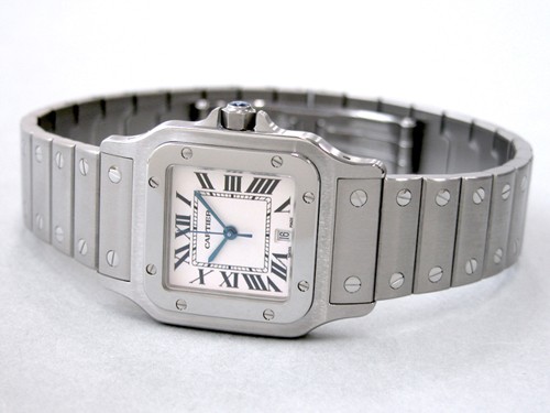 カルティエスーパーコピー Cartier サントスガルベ SS LM Q W20060D6 ホワイト